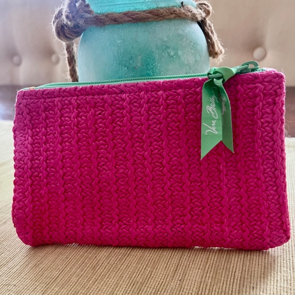 Vera Bradley SEASHORE Tutti Frutti Zippered Pouch ~ 🐠 ADORABLE - Picture 4 of 7